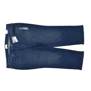 Lane Bryant Plus Size 26P Petite Mid-Rise Signature Fit Straight Jeans Blue NWT